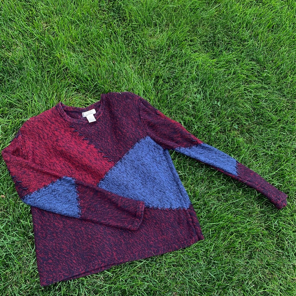 Vintage “Stitched” Sweater